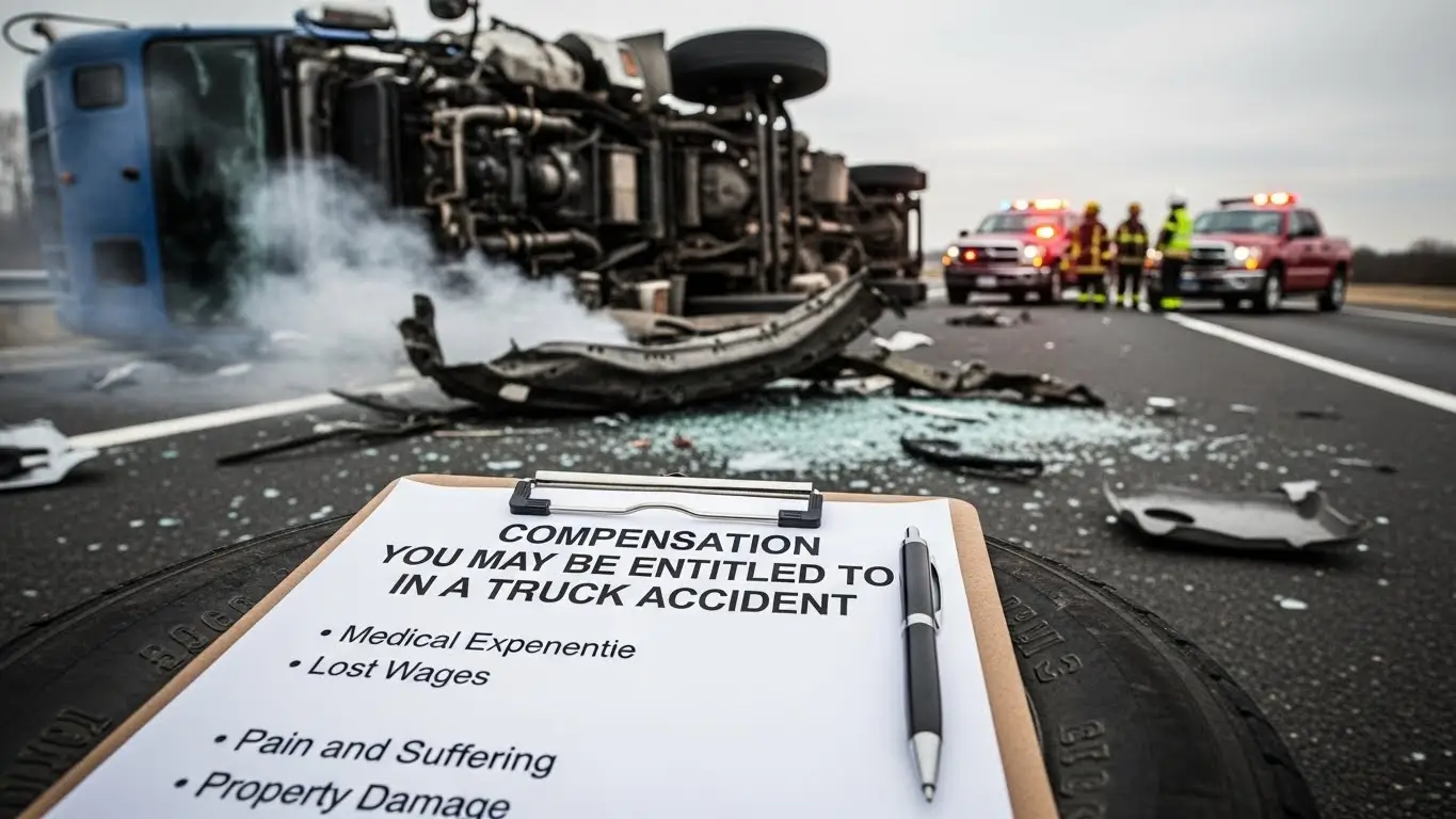 Compensation You May Be Entitled to in a Truck Accident