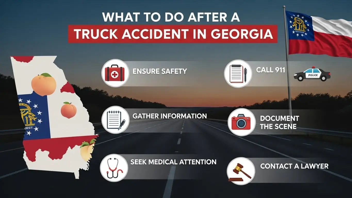 What to Do After a Truck Accident in Georgia