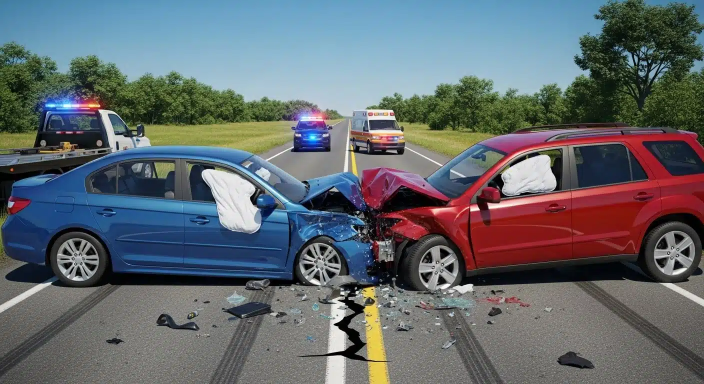 What is the average payout for a head-on collision?